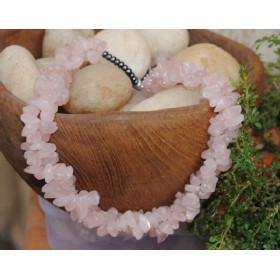  Pink Rose Quartz Necklace 